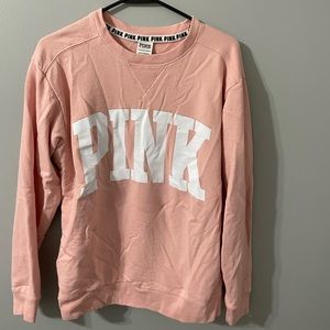 Pink crew neck
